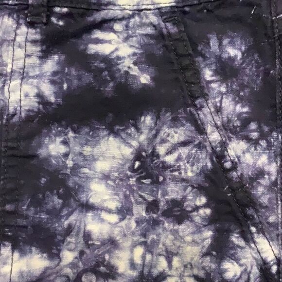 GAP Linen Blend Tie Dye Shorts Sz 2 - Picture 11 of 12